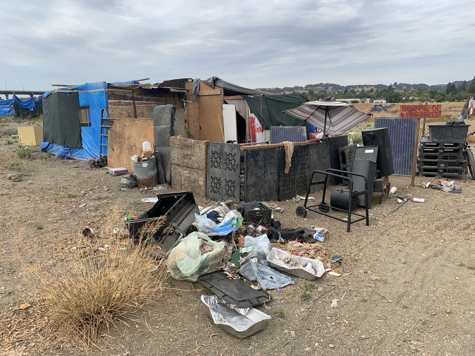 The Bowl: Napa homeless camp remains a fixture in south Napa